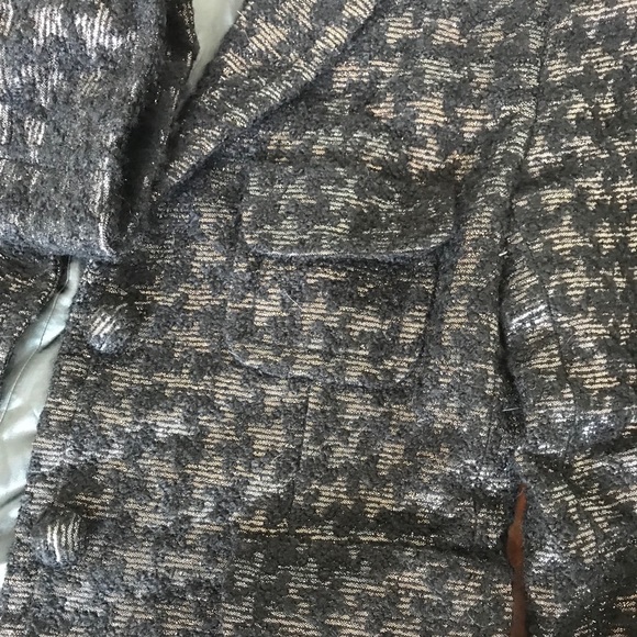 J Crew Jacket. Gorgeous. Iridescent details. Sz 2 - Picture 4 of 8